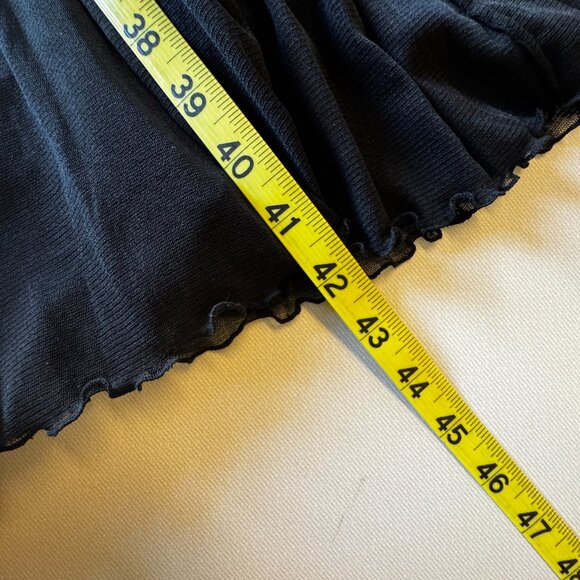 Metrostyle Dress Black Sz 8 Whimsigoth Fairycore Glam Mesh Beading Formal Prom - Picture 7 of 9